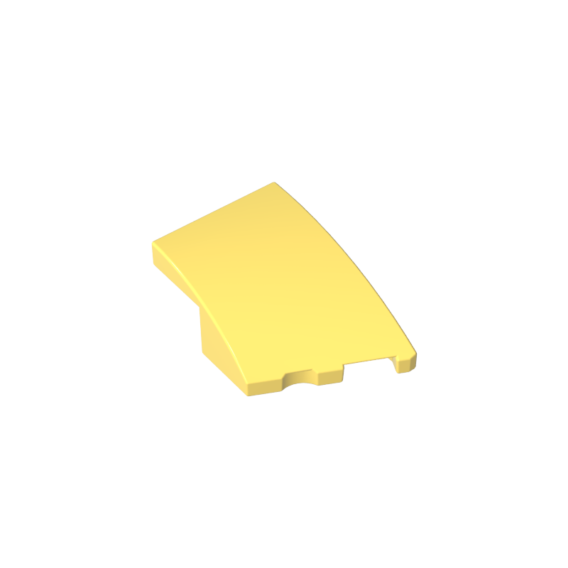 3x2 wedge-shaped curved brick (right)
