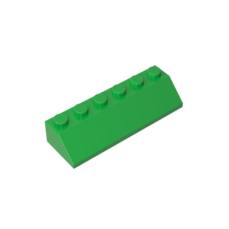 2x6 sloping bricks