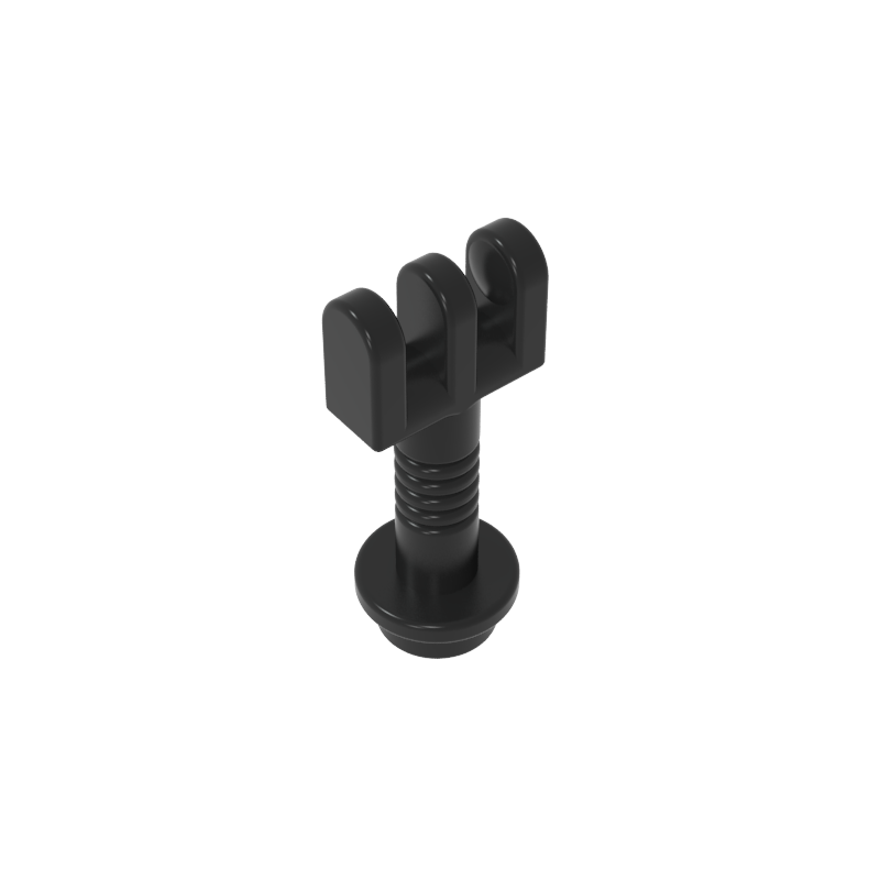Hinge lever (control lever) with 3 fingers and end studs