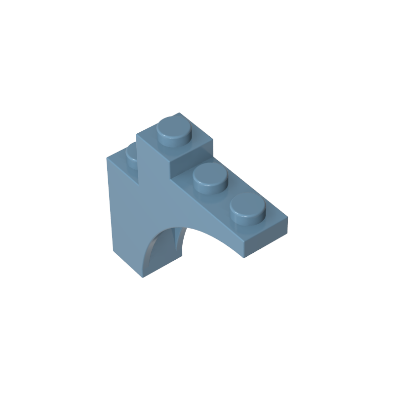 1x4x3 curved brick