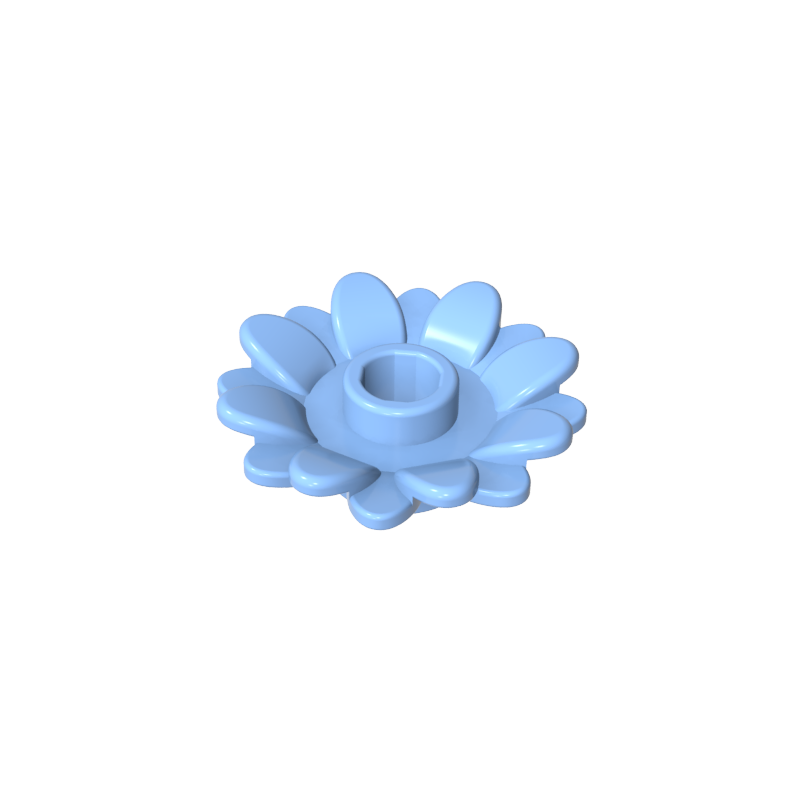 Girasole rotondo 2x2 con 16 petali