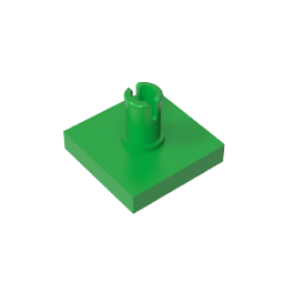 2x2 Top Plate with Pegs