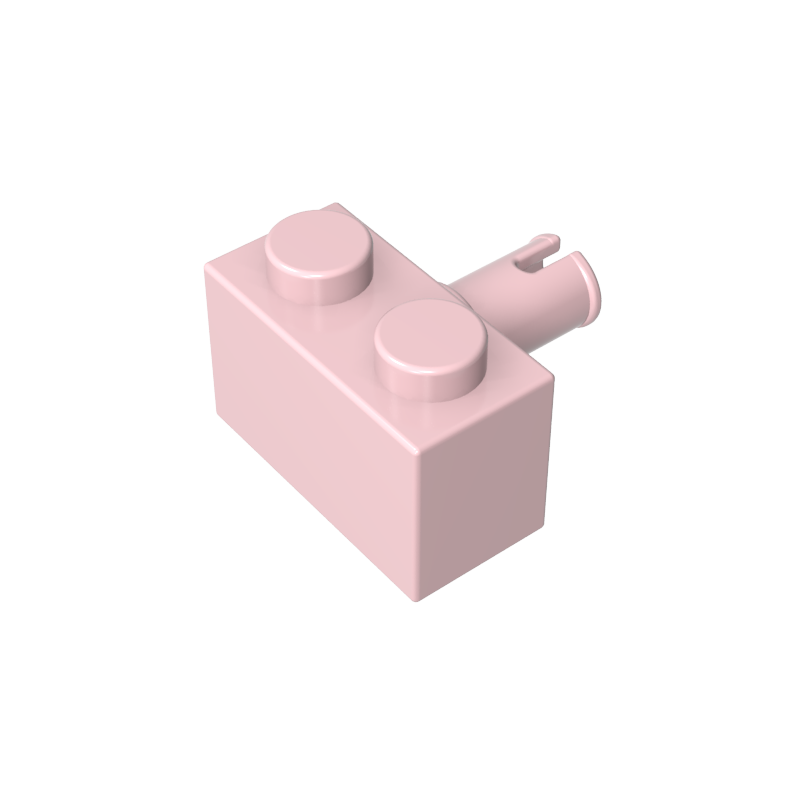1x2 with a bolt brick