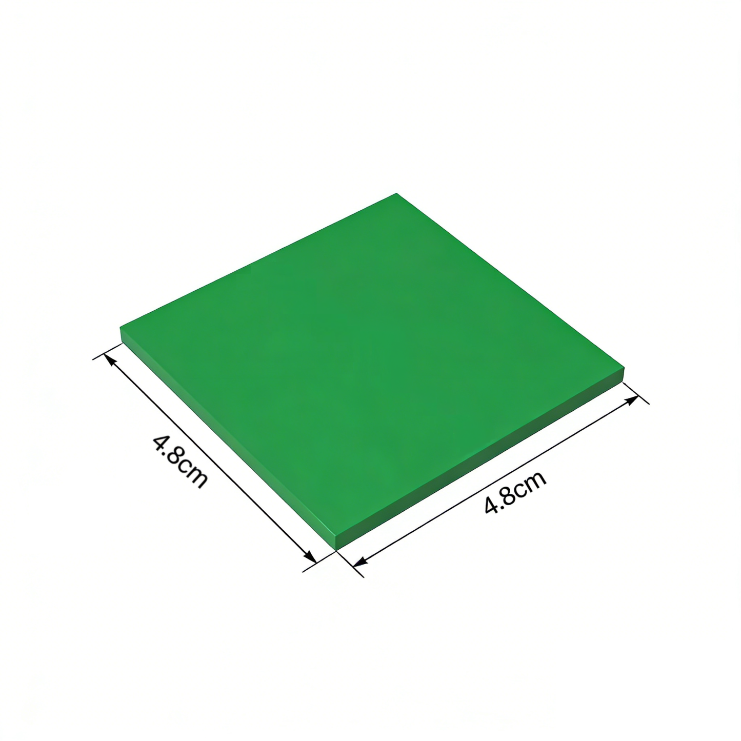 10202 Piastrella 6 x 6 con tubi inferiori - GOBRICKS Piastrella chiara stampata su misura L/Monofacciale