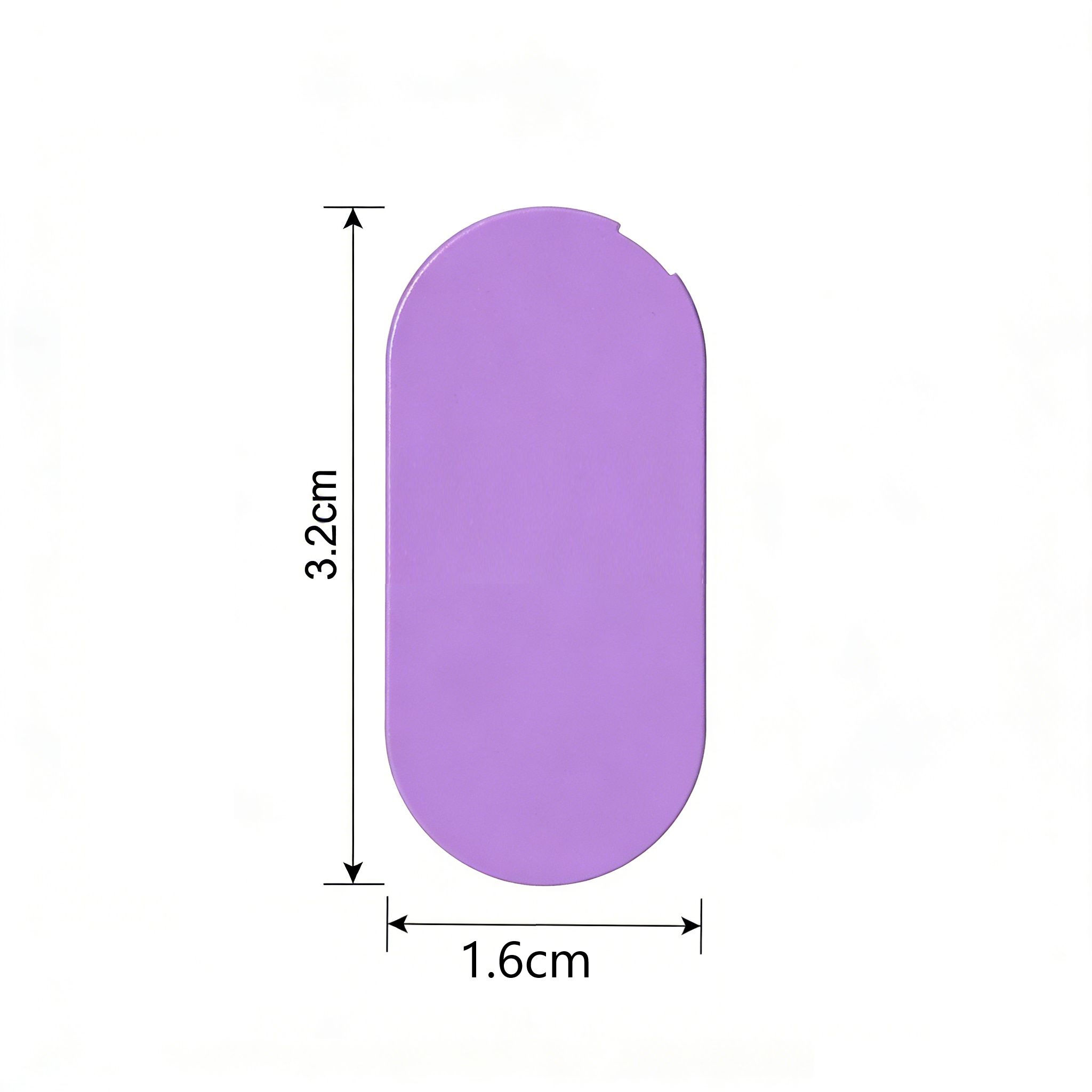 66857 Piastrella rotonda 2 x 4 - GOBRICKS Piastrella chiara stampata su misura M/Singola faccia