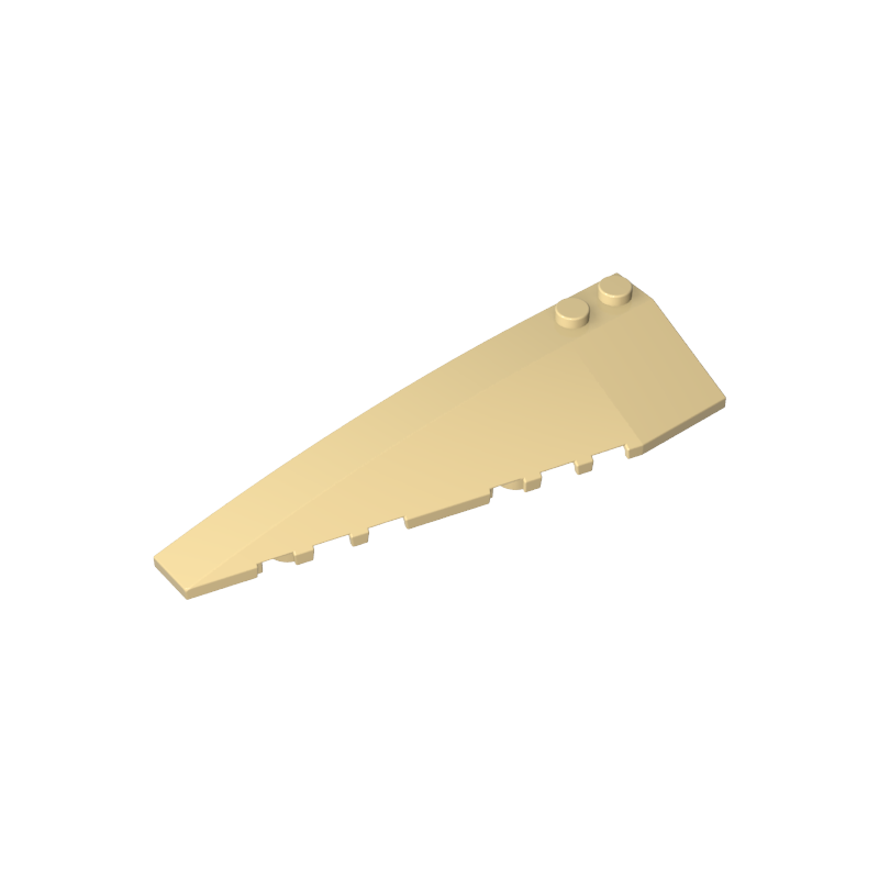 3x10 wedge-shaped brick (left)