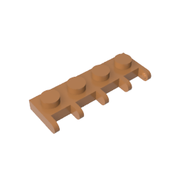 1x4 hinge plate 5 claws on the side