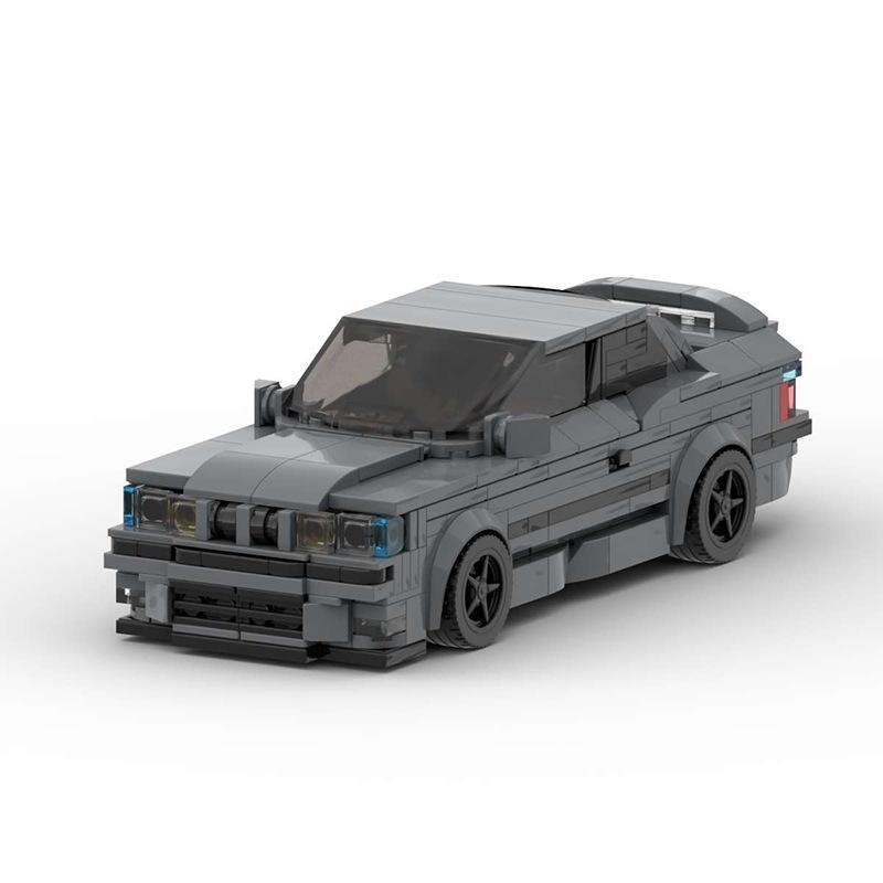 Kit di costruzione per modellino di auto - M3 E36, compatibile con set di mattoncini a particelle piccole, giocattolo regalo per bambini e ragazzi
