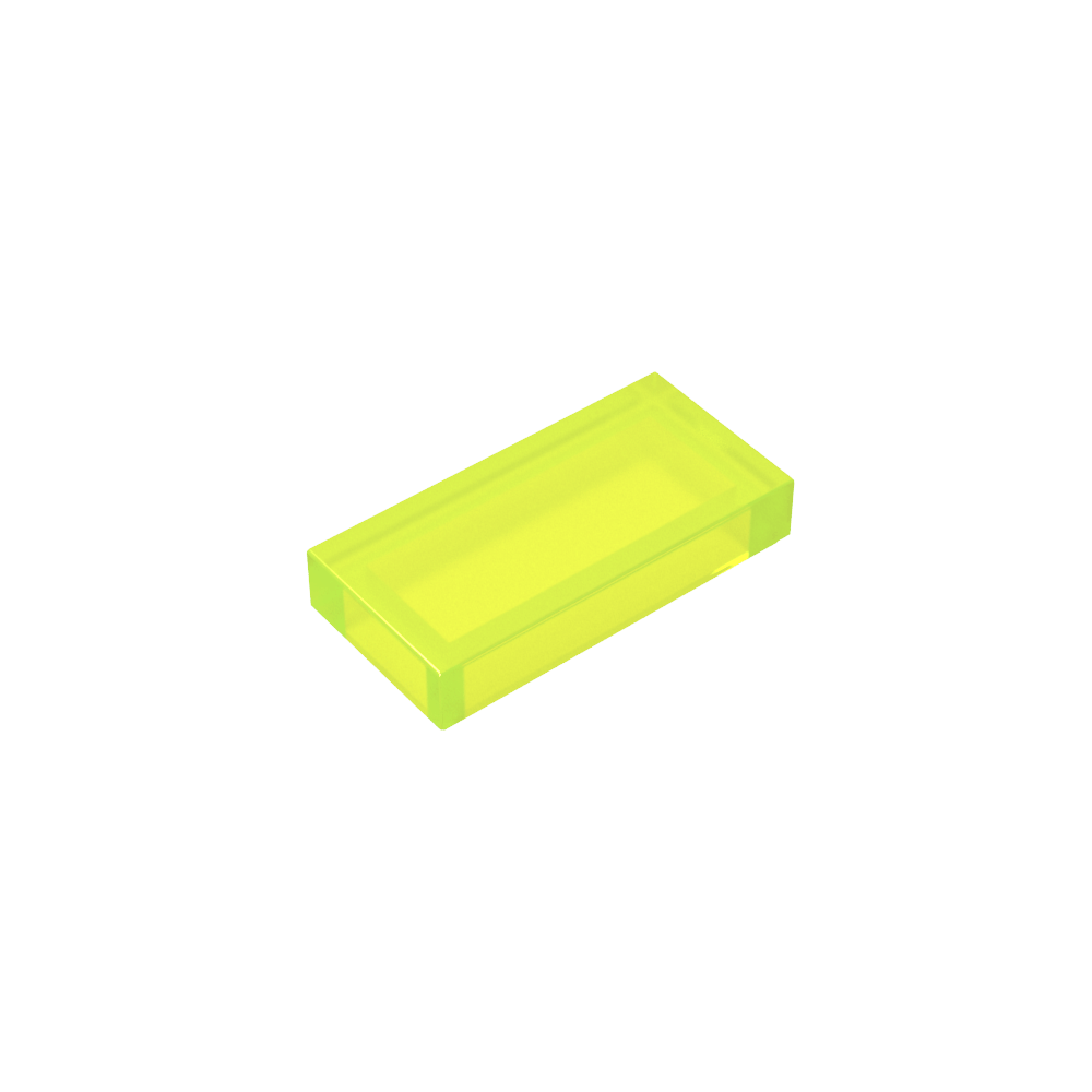 Tile 1 x 2 with Groove 3069b