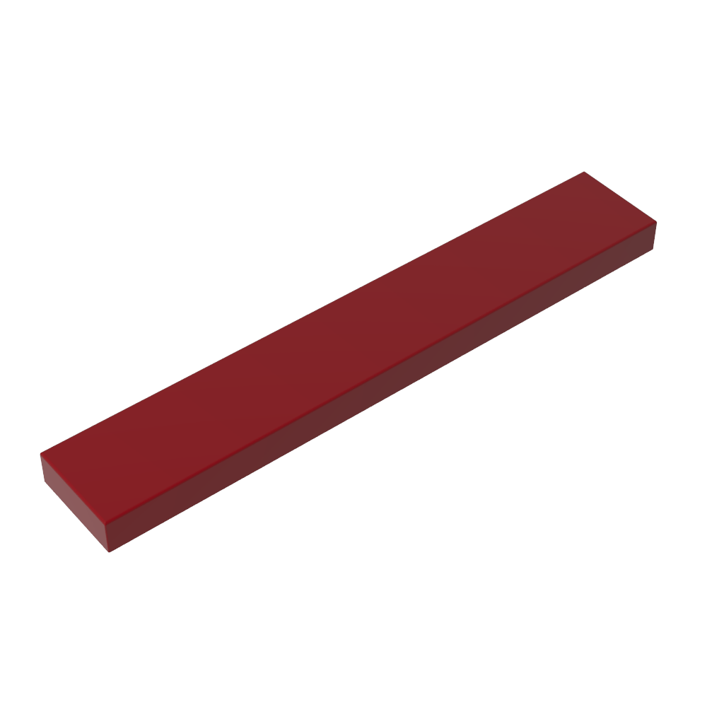 Tile 1 x 6 with Groove 6636