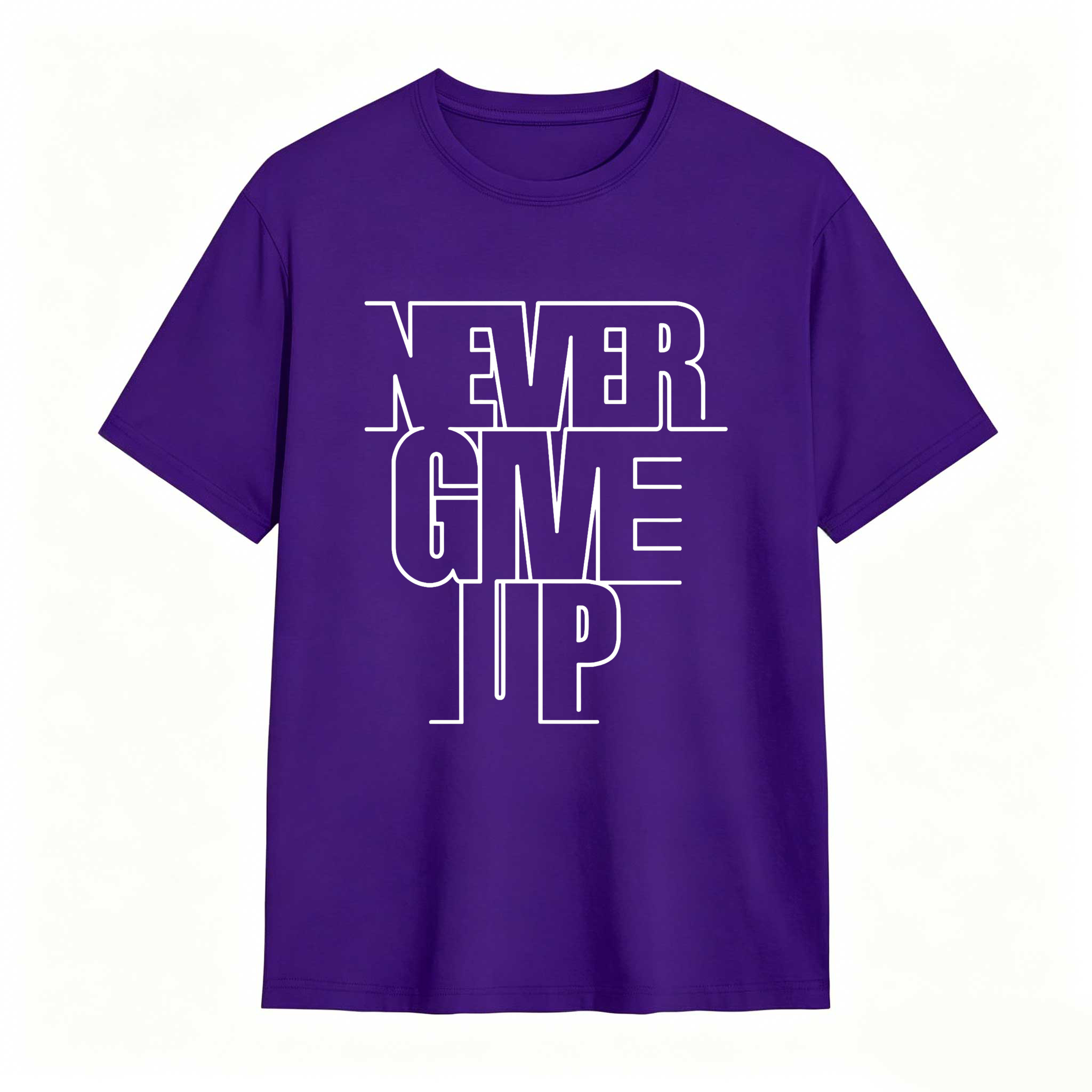 Dorawear™ Never Give Up T Shirt 100% cotton