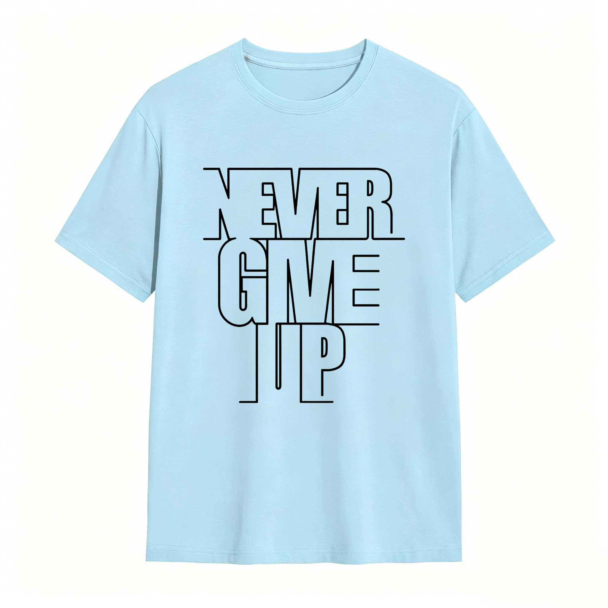 Dorawear™ Never Give Up T Shirt 100% cotton