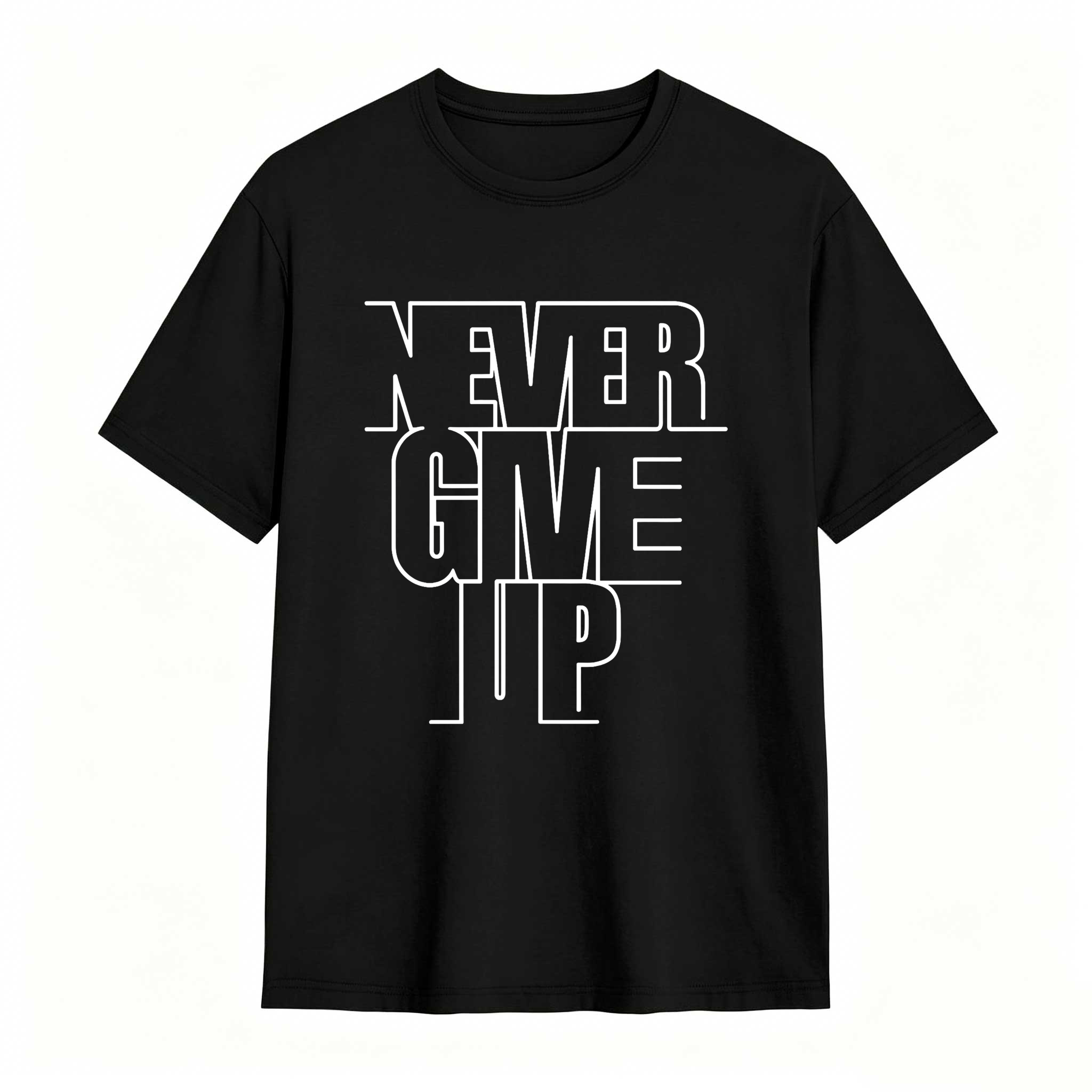 Dorawear™ Never Give Up T Shirt 100% cotton