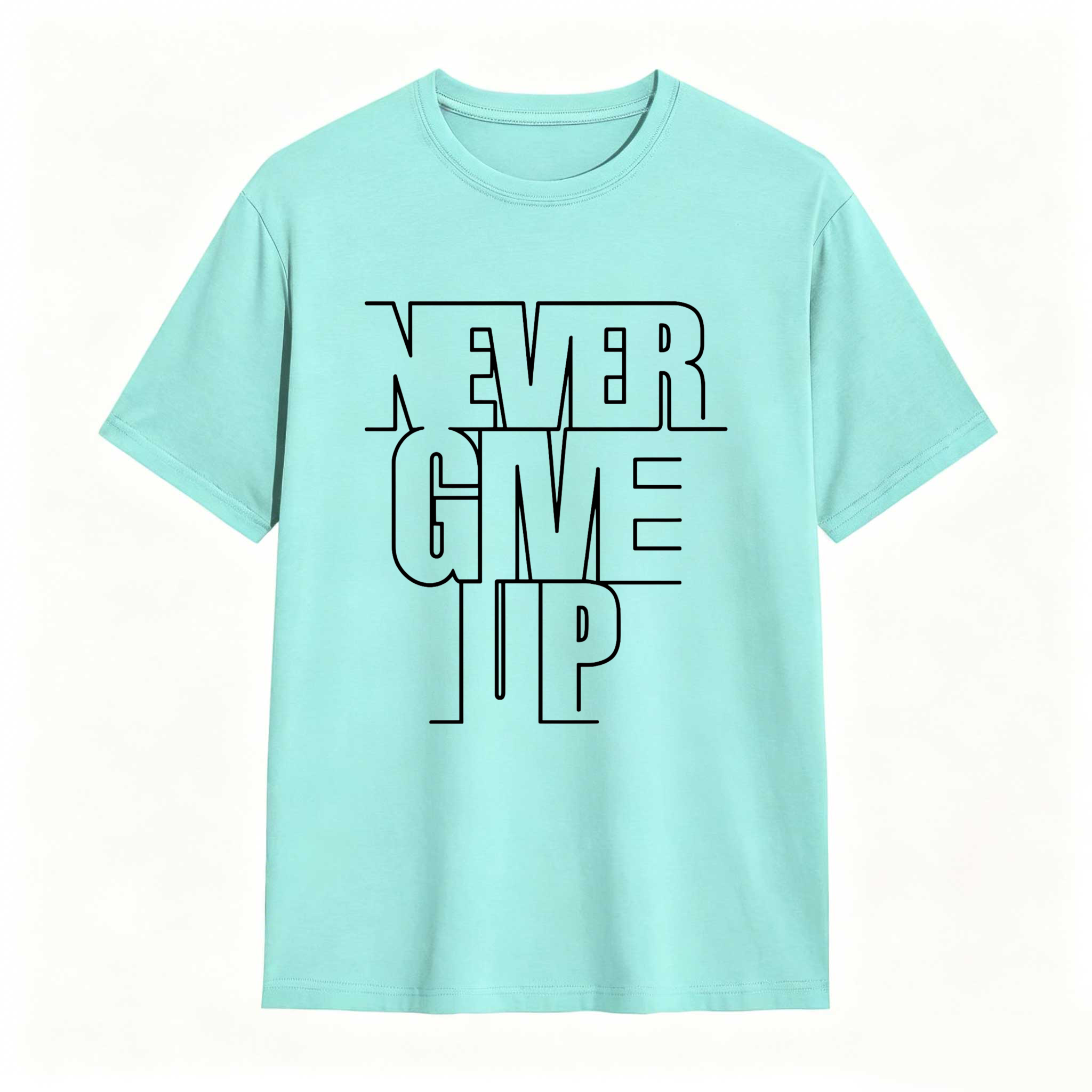 Dorawear™ Never Give Up T Shirt 100% cotton