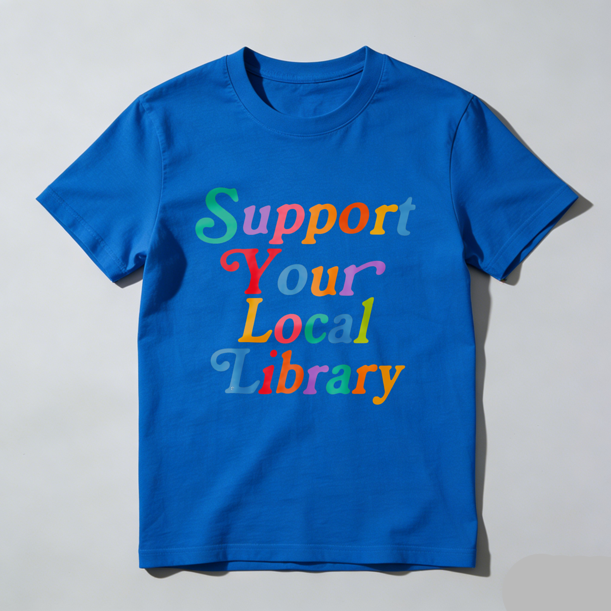 Wardrobecart Support Your Local Library Tshirt