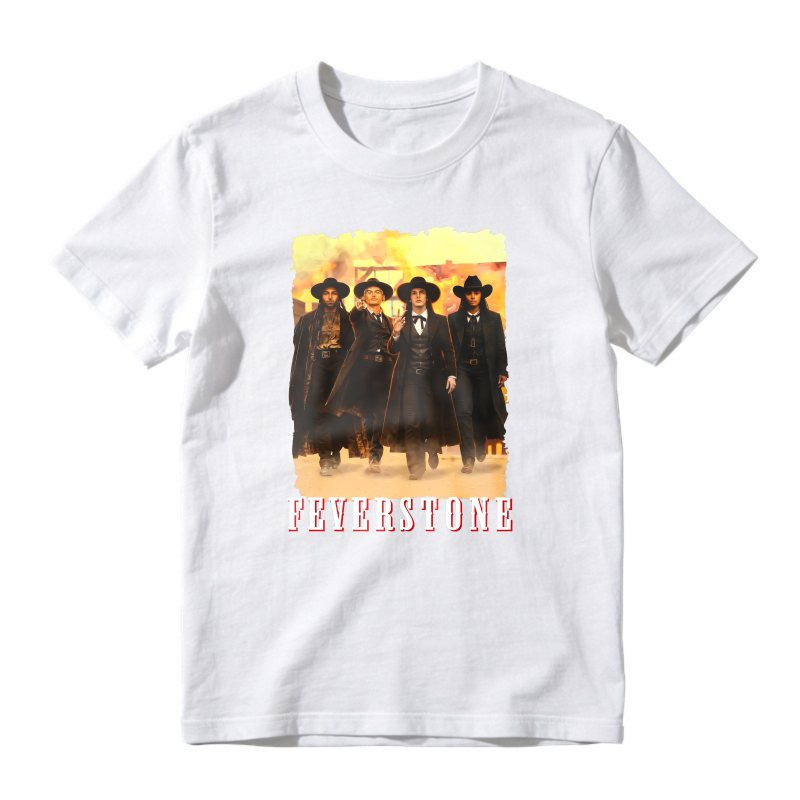 Feverstone Western Band Graphic Unisex Classic T-shirt