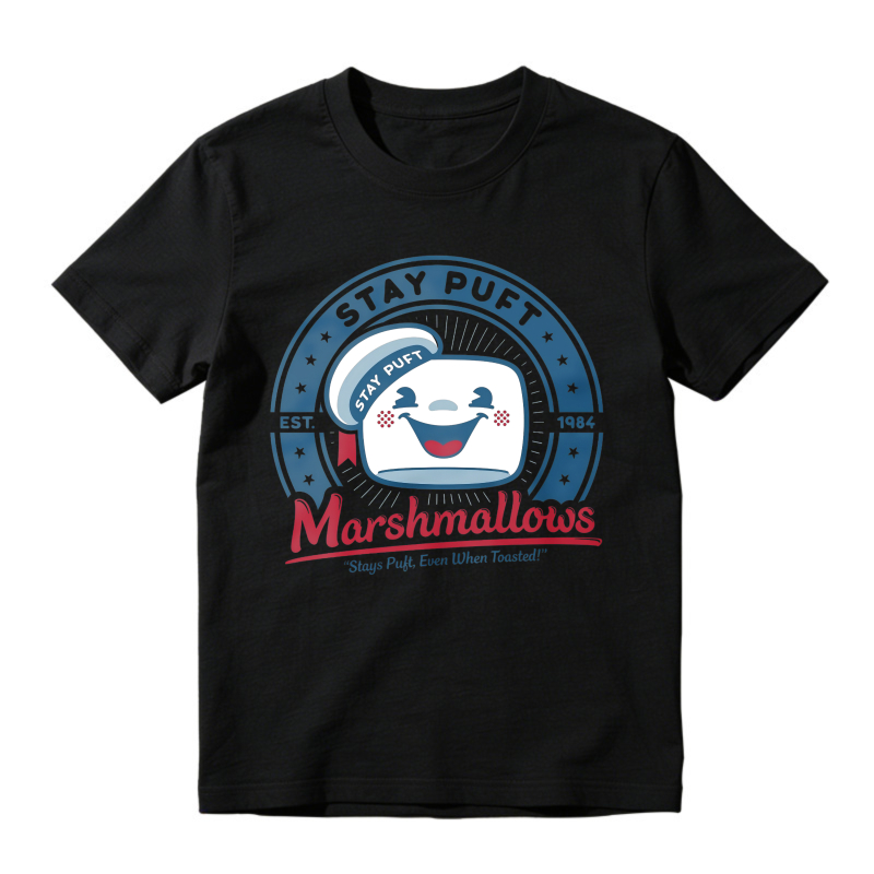 Stay Puft Marshmallows Retro Vintage Graphic T-shirt