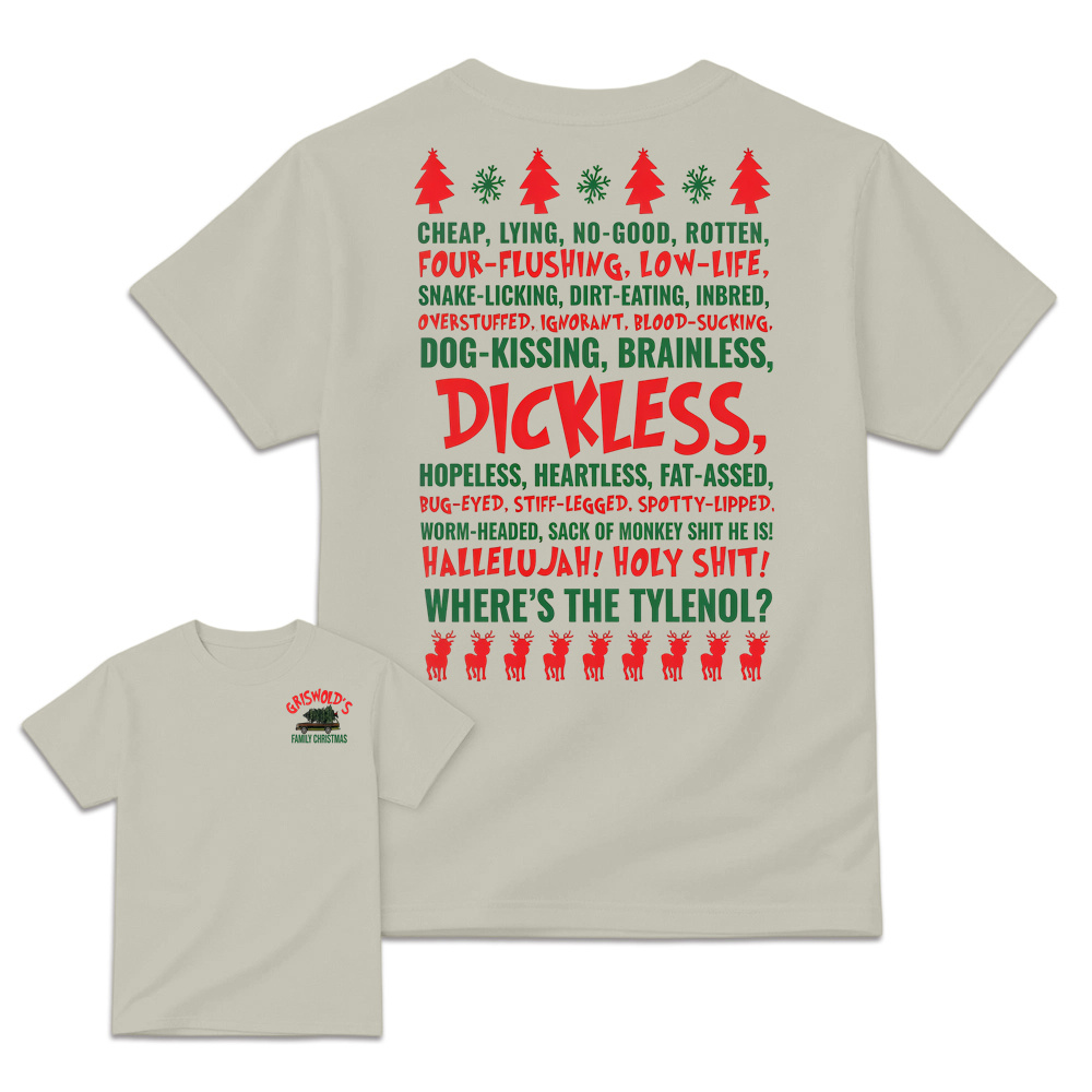 Merry Christmas Vacation Sweatshirt, National Lampoon Movie Quote Tee, Clark Griswold Shirt, Ugly Holiday Gift, Winter Family X