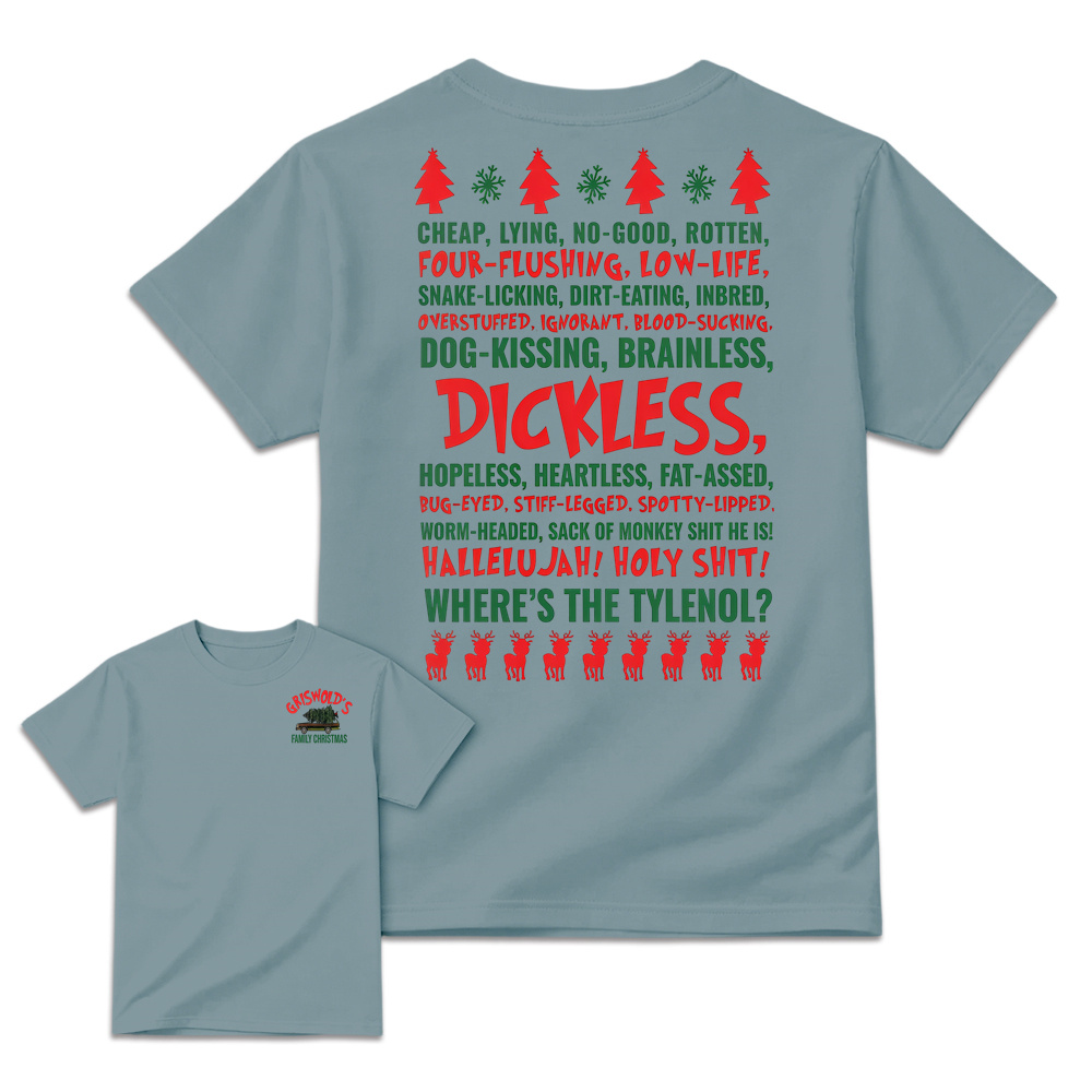 Merry Christmas Vacation Sweatshirt, National Lampoon Movie Quote Tee, Clark Griswold Shirt, Ugly Holiday Gift, Winter Family X