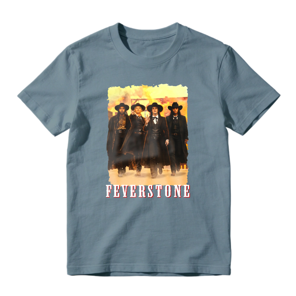 Feverstone Western Band Graphic Unisex Classic T-shirt