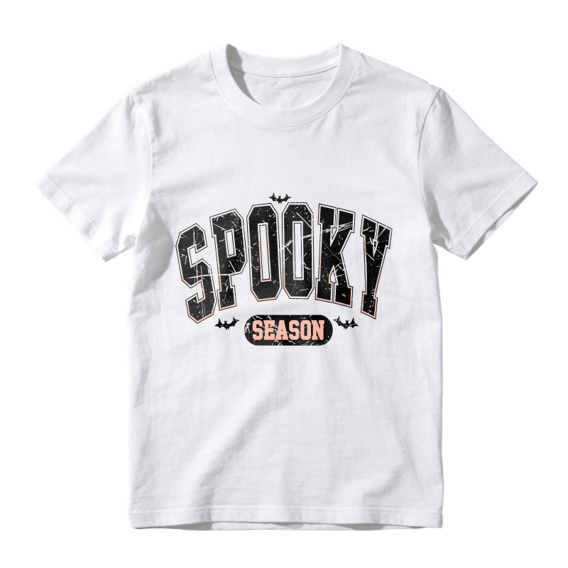 Spooky Season Halloween Bat Graphic, Unisex Classic T-shirt