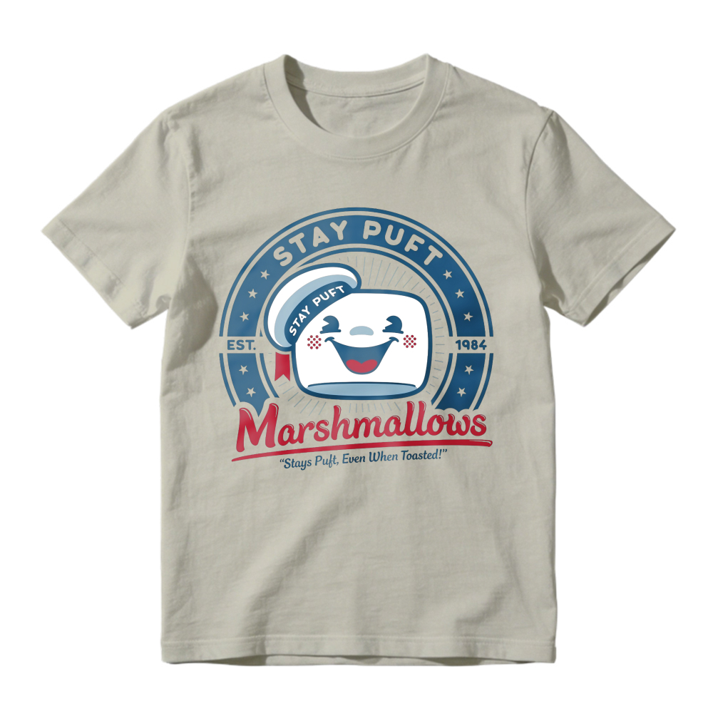 Stay Puft Marshmallows Retro Vintage Graphic T-shirt