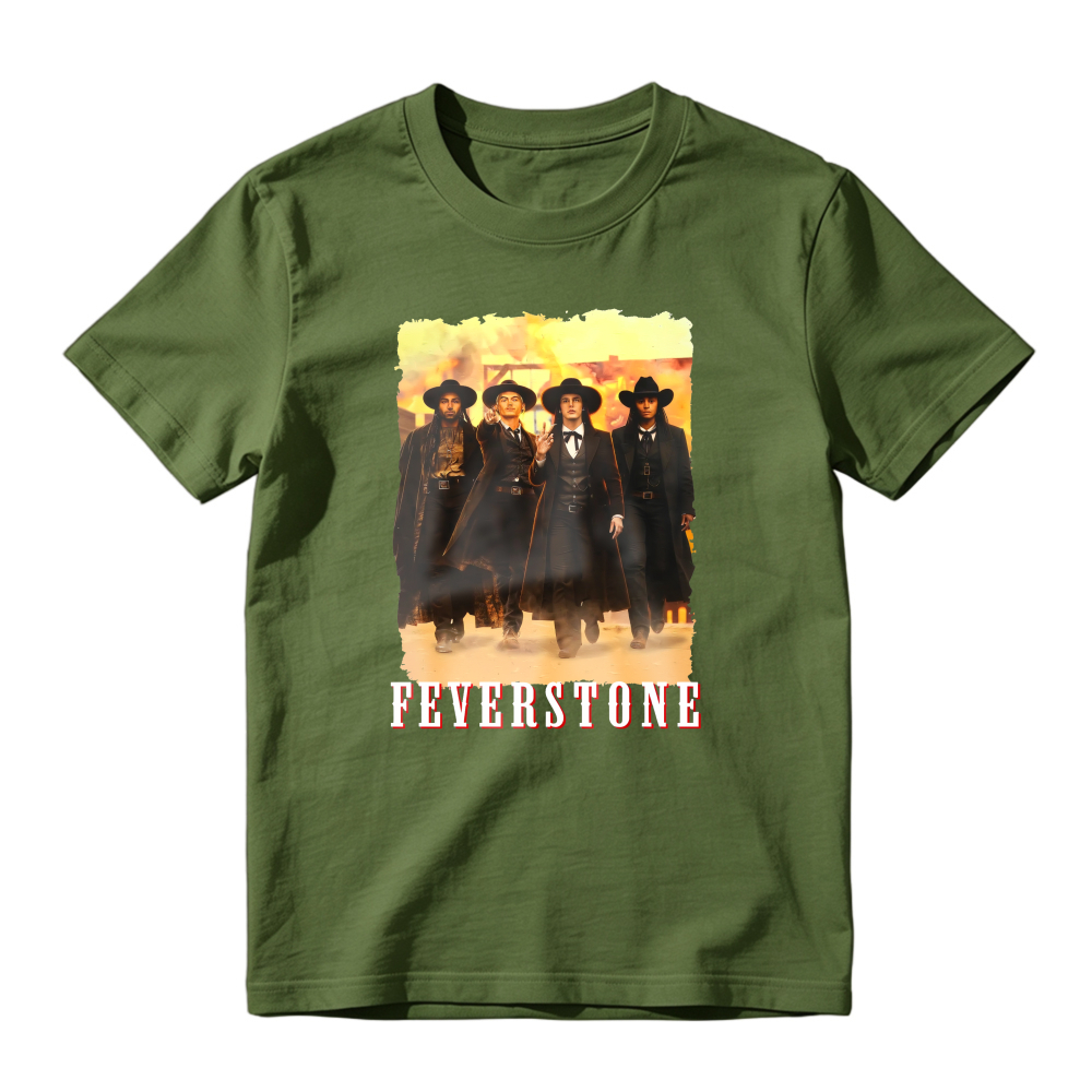 Feverstone Western Band Graphic Unisex Classic T-shirt