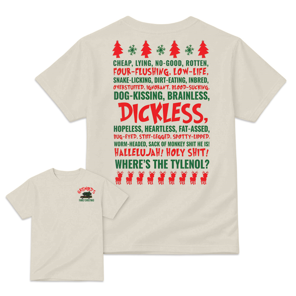 Merry Christmas Vacation Sweatshirt, National Lampoon Movie Quote Tee, Clark Griswold Shirt, Ugly Holiday Gift, Winter Family X