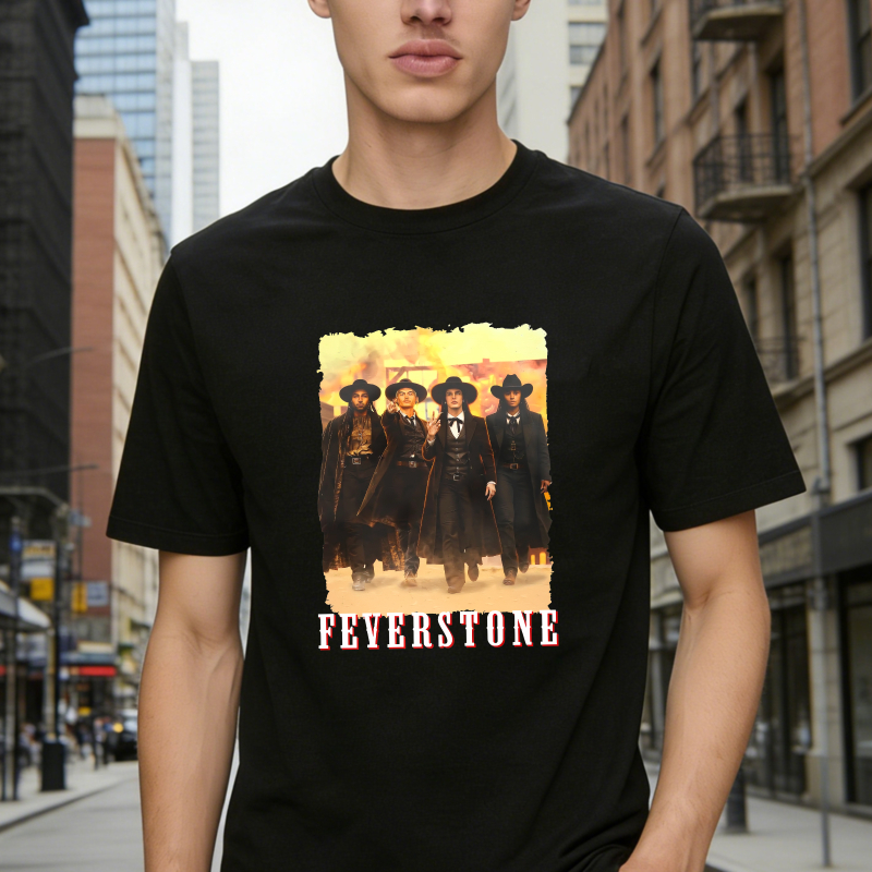 Feverstone Western Band Graphic Unisex Classic T-shirt