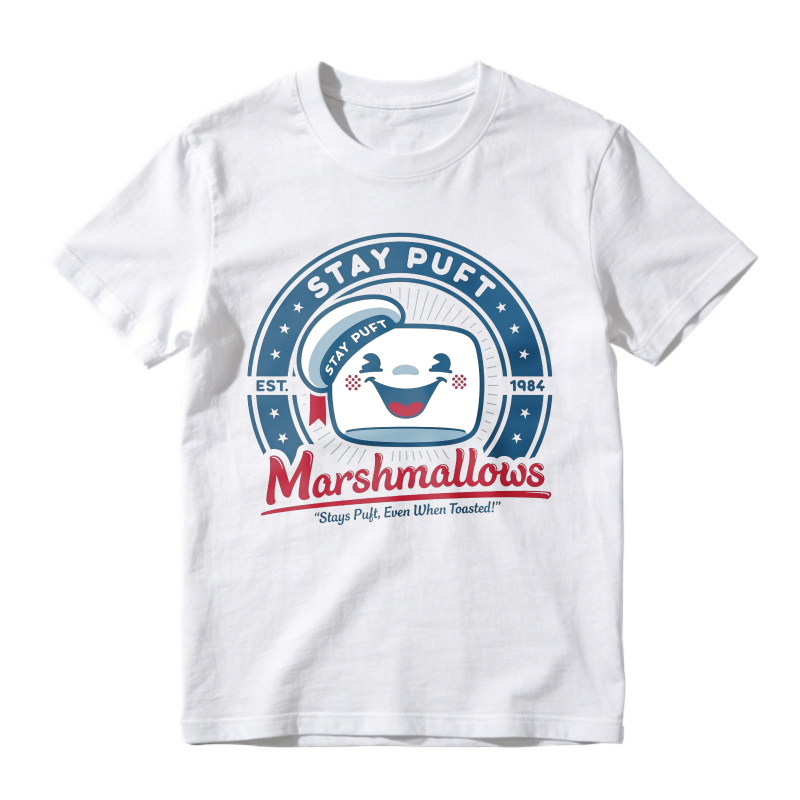Stay Puft Marshmallows Retro Vintage Graphic T-shirt