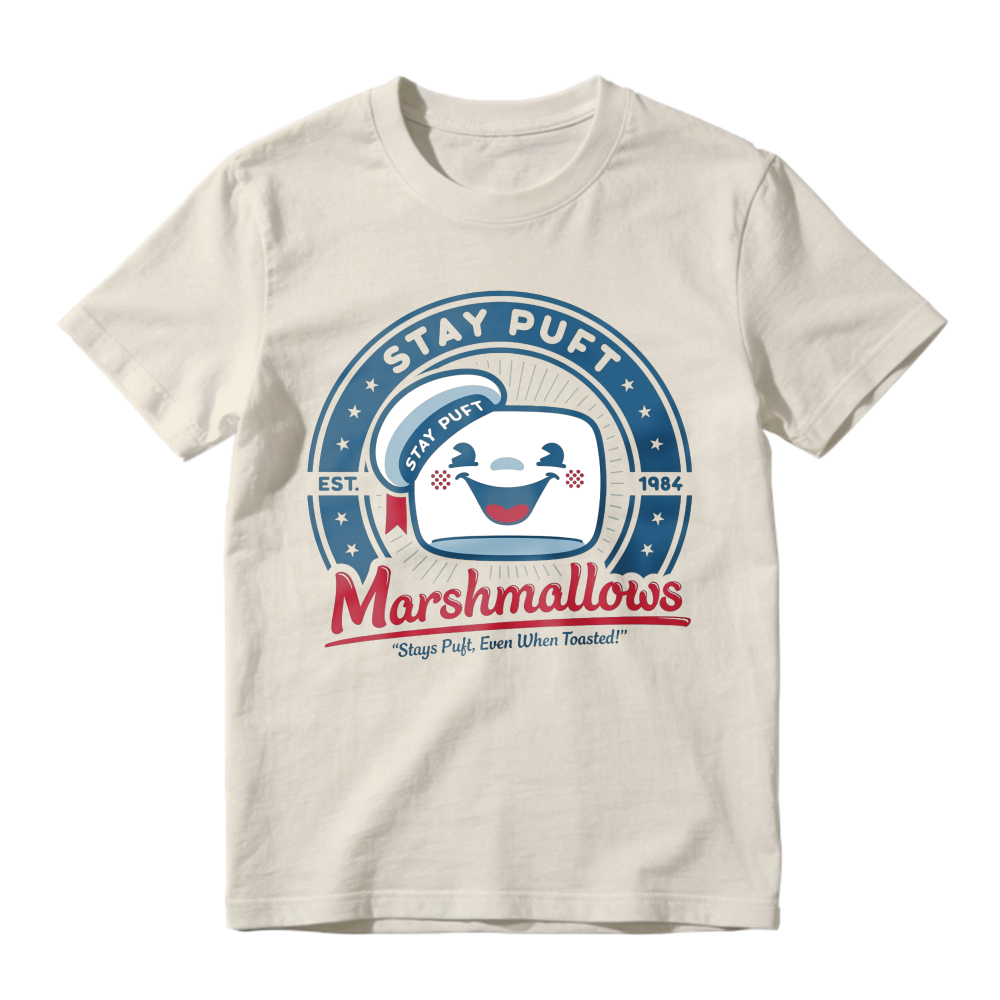 Stay Puft Marshmallows Retro Vintage Graphic T-shirt