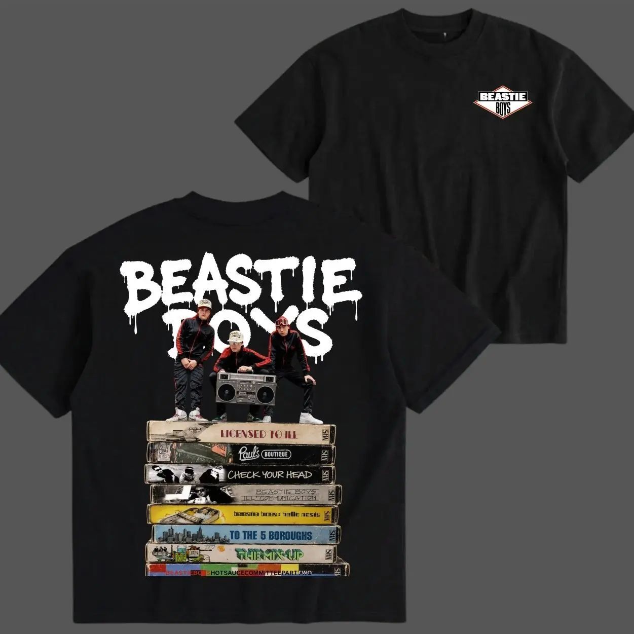 Beastie Boys Hip Hop Music Band Shirt Vintage Album T-Shirt