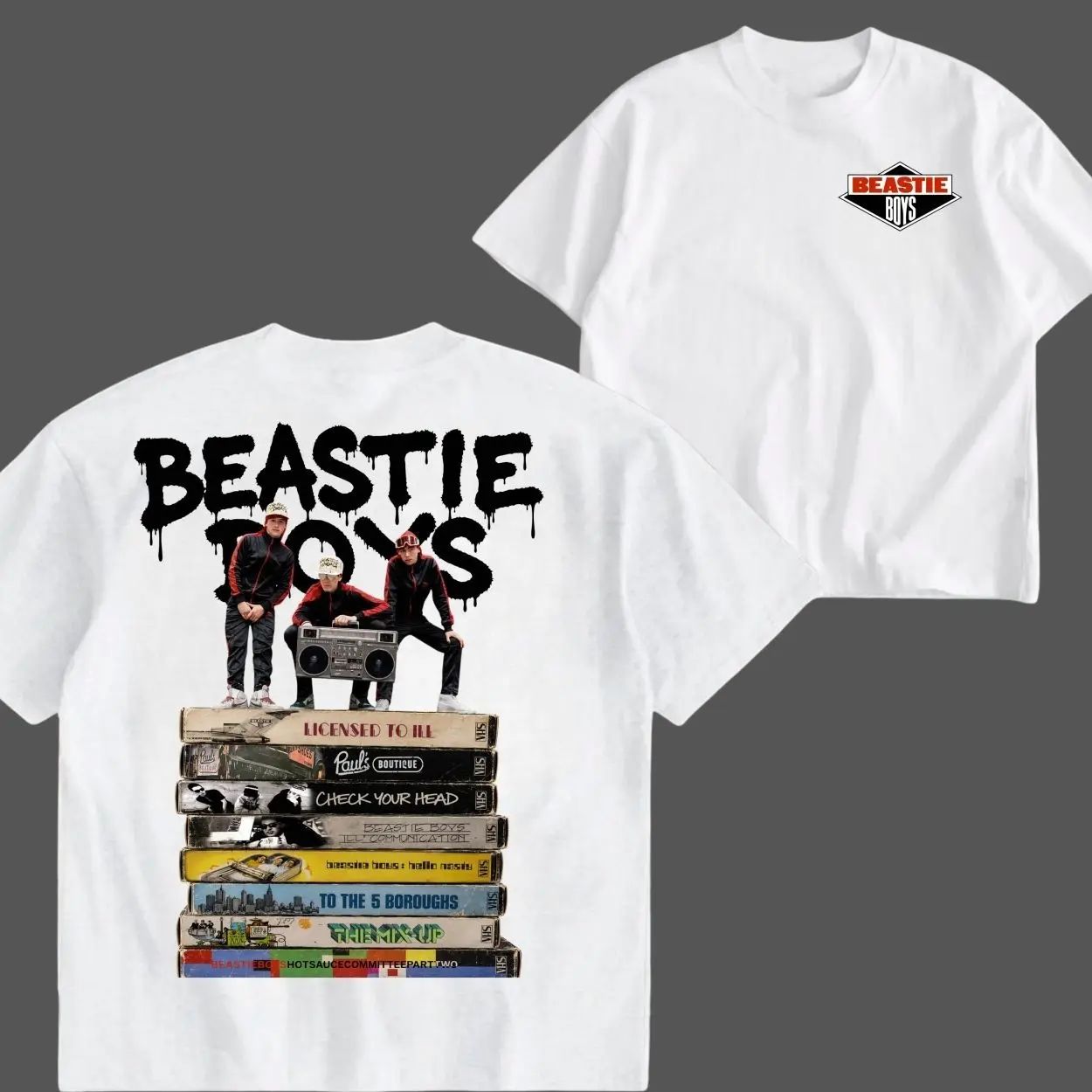 Beastie Boys Hip Hop Music Band Shirt Vintage Album T-Shirt