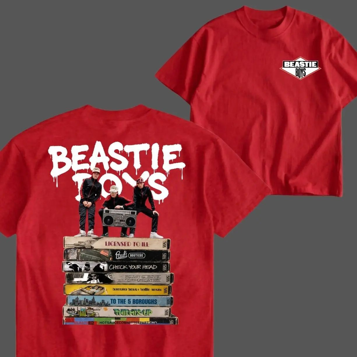 Beastie Boys Hip Hop Music Band Shirt Vintage Album T-Shirt