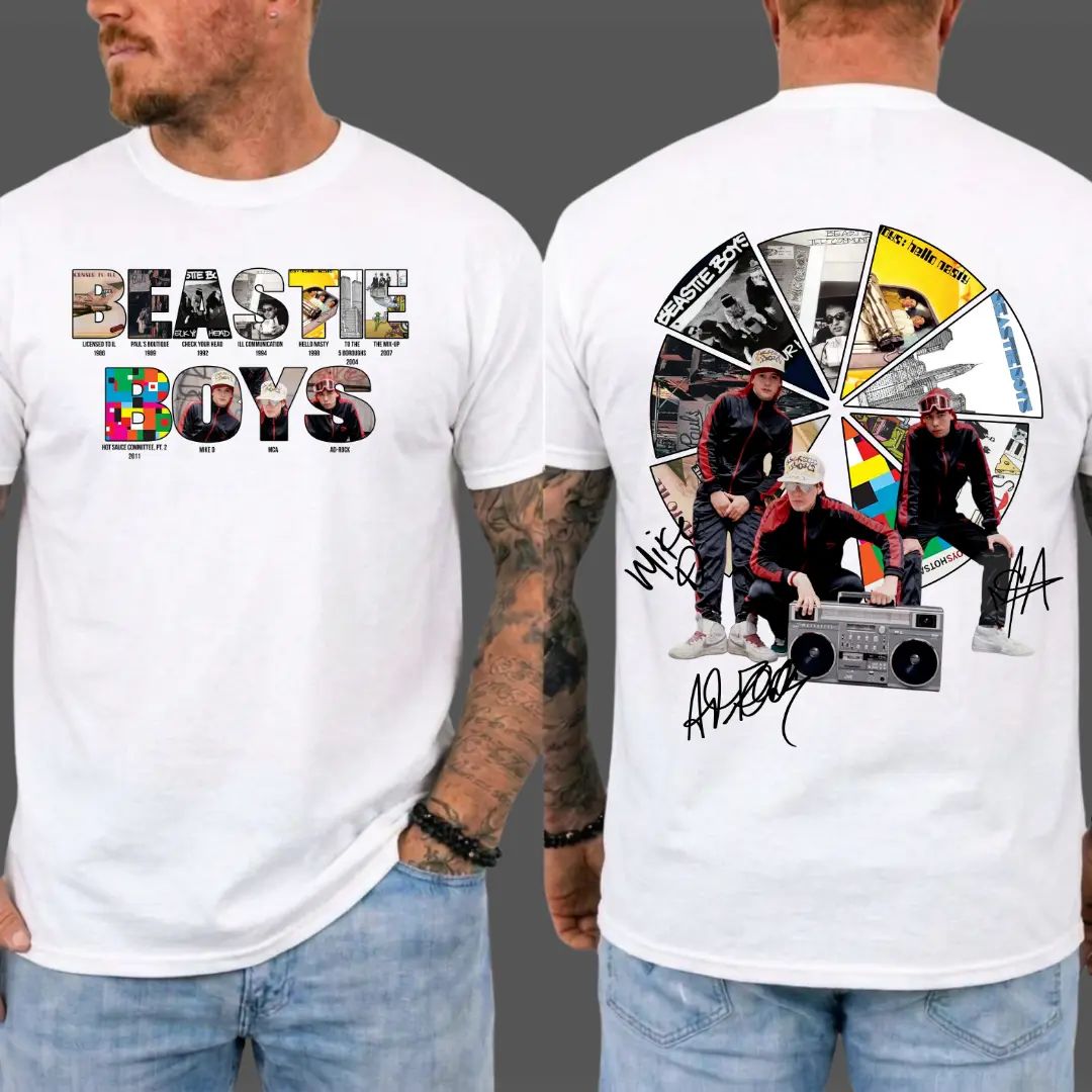 To Honor Beastie Boys Album Hip Hop Music Band T-shirt