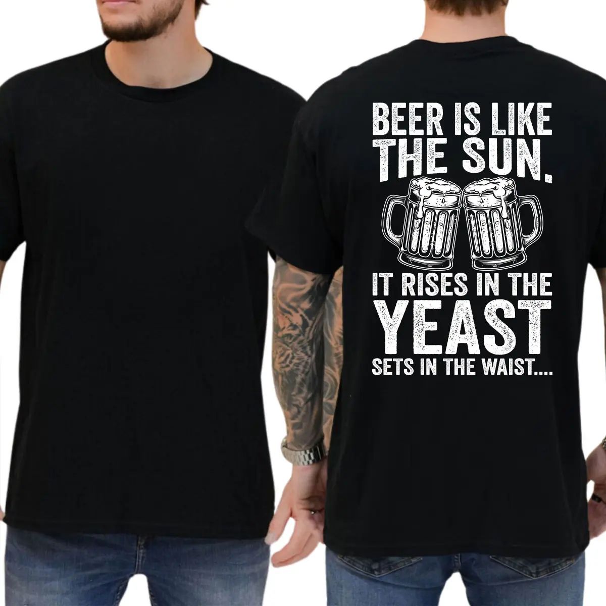 Beer Is Like The Sun Funny Beer Lover T-Shirt