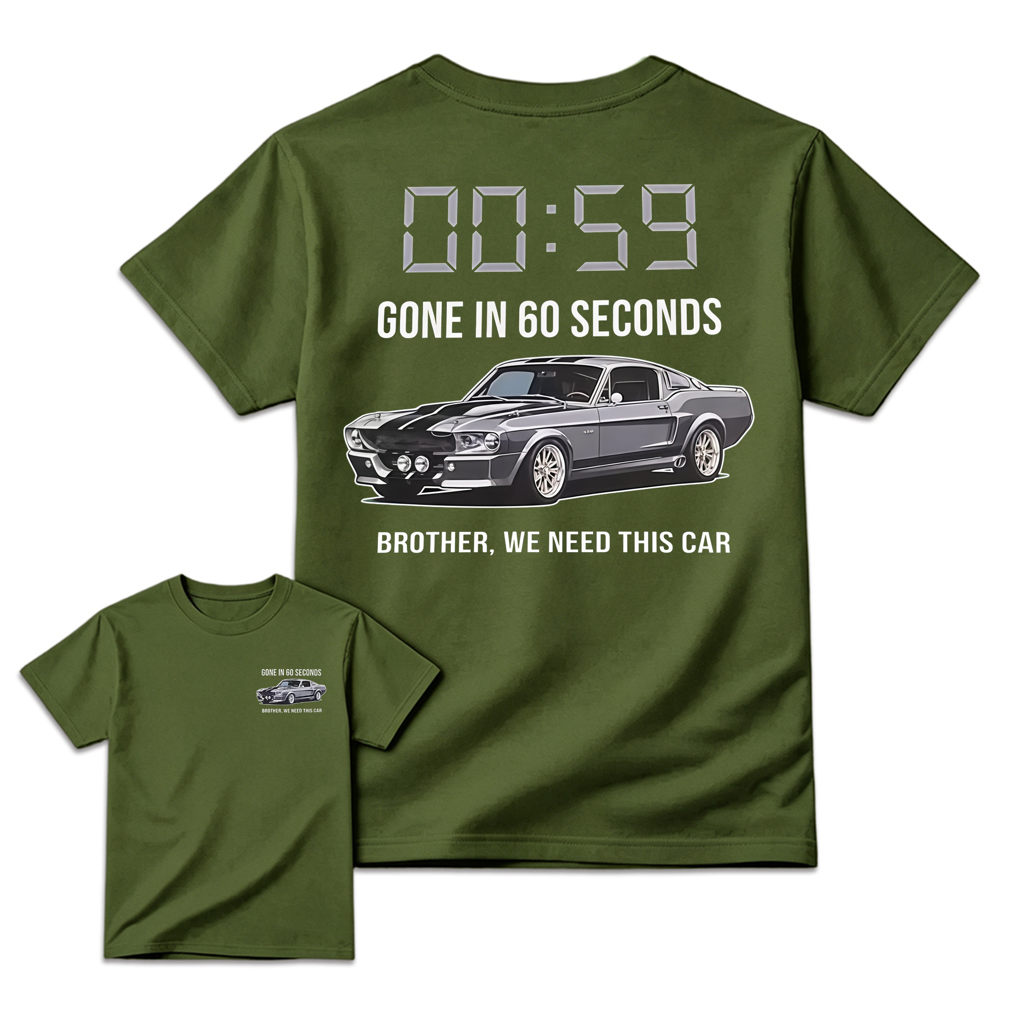 "Brother, We Need This Car" – Gone In 60 Seconds Movie T-Shirt
