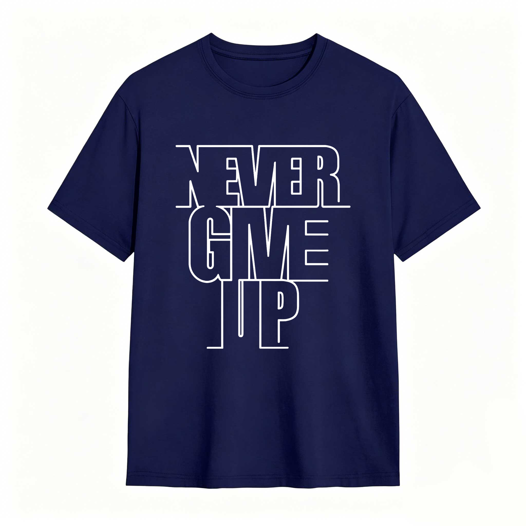 Dorawear™ Never Give Up T Shirt 100% cotton