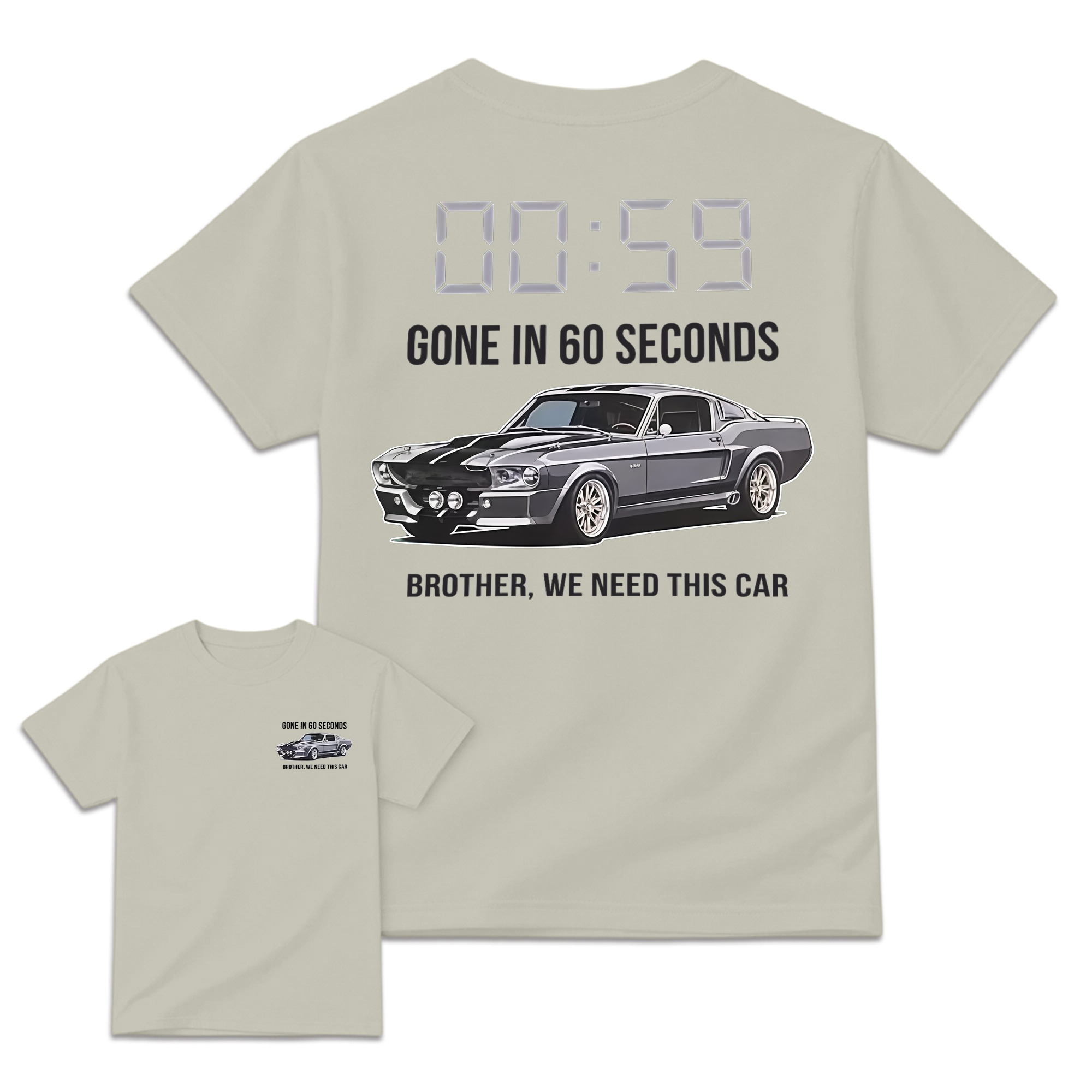 "Brother, We Need This Car" – Gone In 60 Seconds Movie T-Shirt