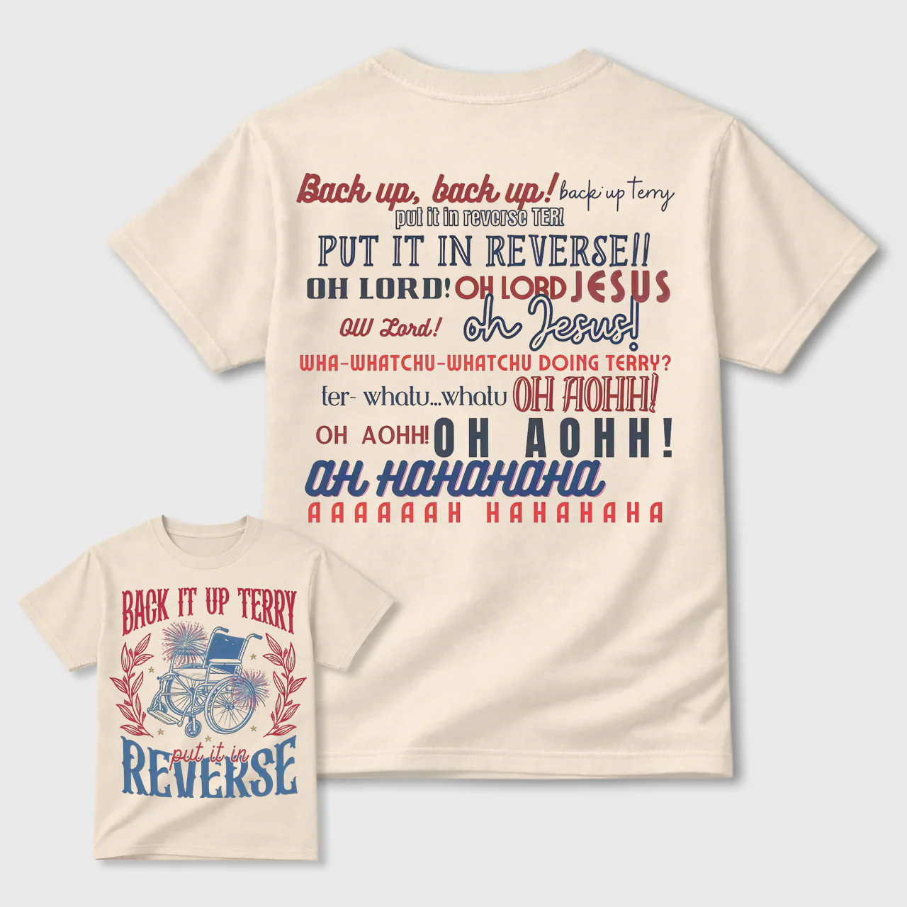 Back it Up Terry Shirt, 4th of July Shirt, Freedom Shirt, USA Shirt, Star and Stripes Shirt, Independence Day, Forth of July Shirt