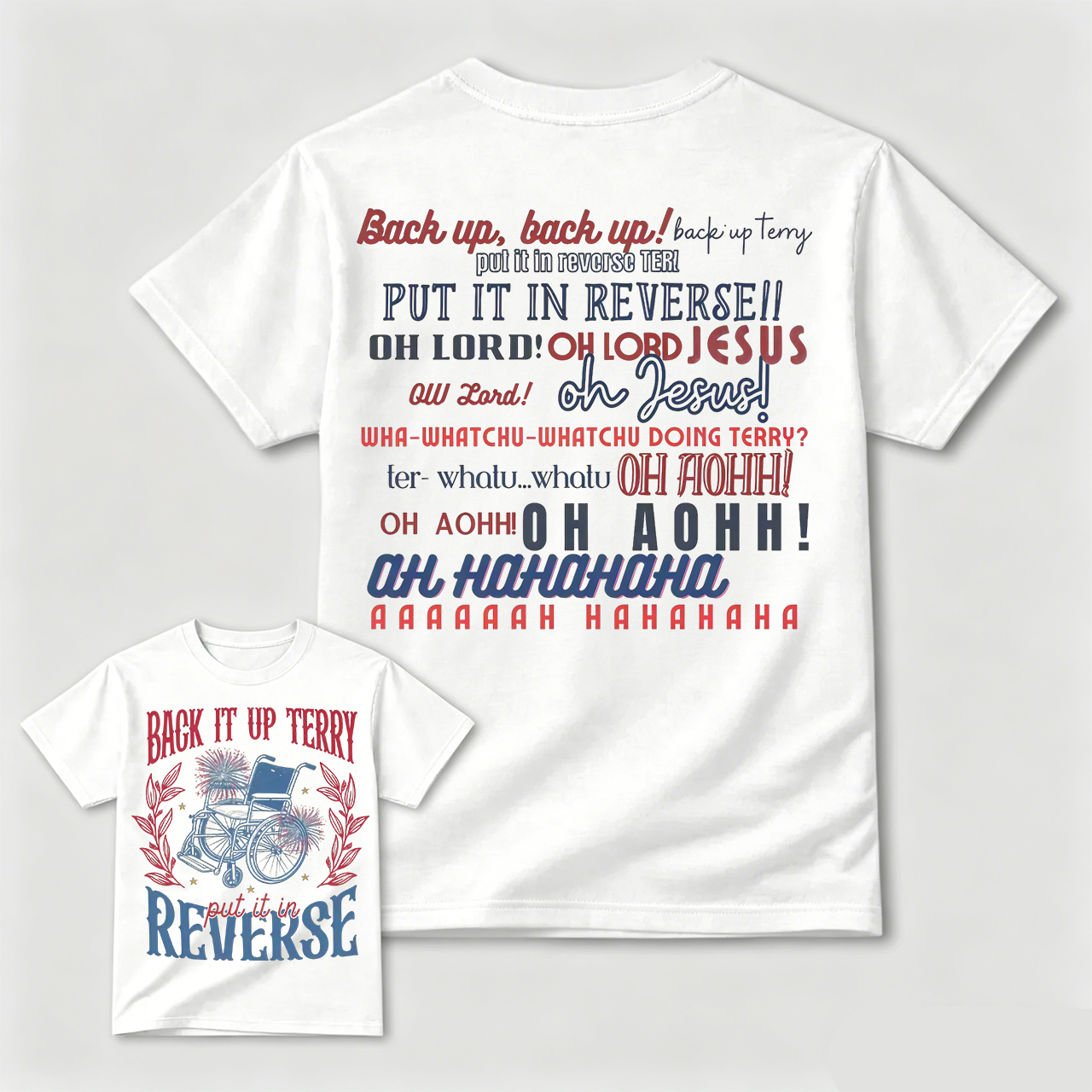 Back it Up Terry Shirt, 4th of July Shirt, Freedom Shirt, USA Shirt, Star and Stripes Shirt, Independence Day, Forth of July Shirt