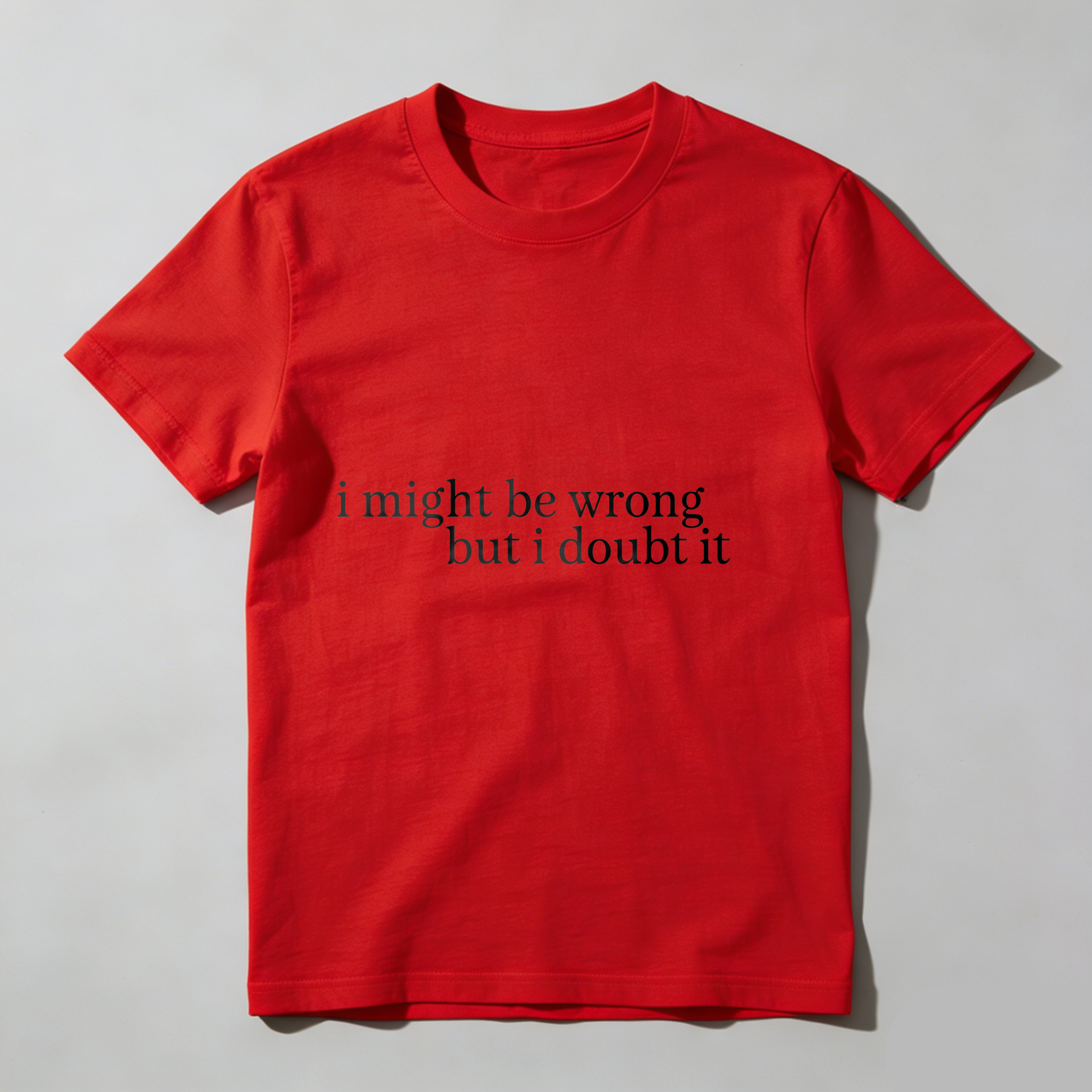 Dorawear™ I Might Be Wrong But I Doubt It T Shirt