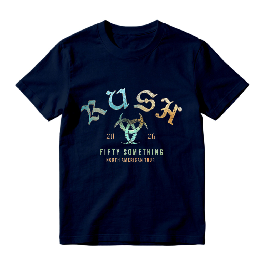 Rush Fifty Something North American Tour 2026 T-shirt