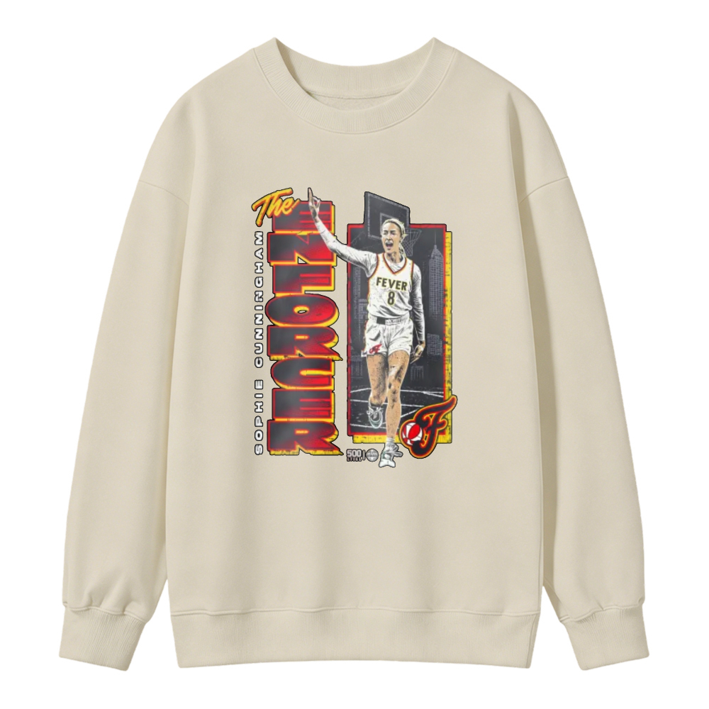 Caitlin Clark Indiana Fever Basketball Player Graphic Sweatshirt