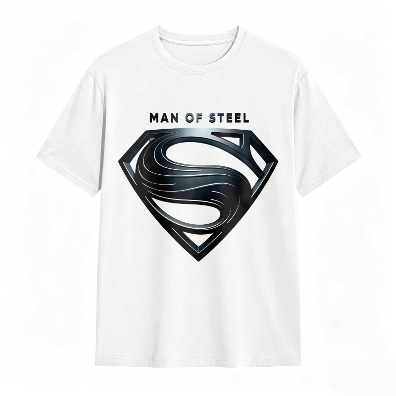 Man Of Steel Superman Logo Unisex Classic T-shirt