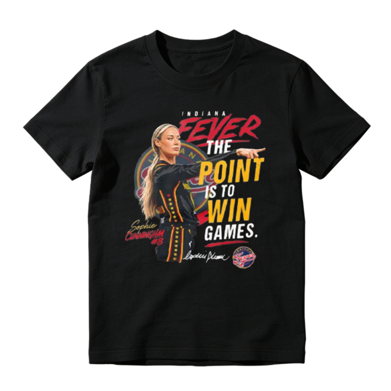 Indiana Fever The Point Is To Win Games Sophie Cunningham Unisex Classic T-shirt