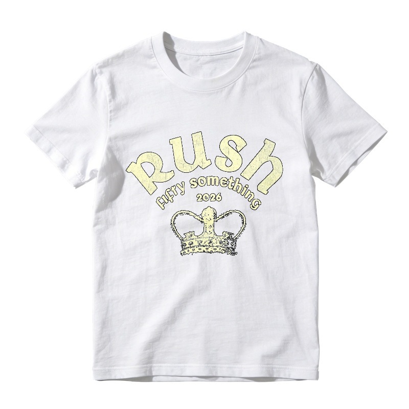 Rush Fifty Something 2026 Crown Graphic T-shirt