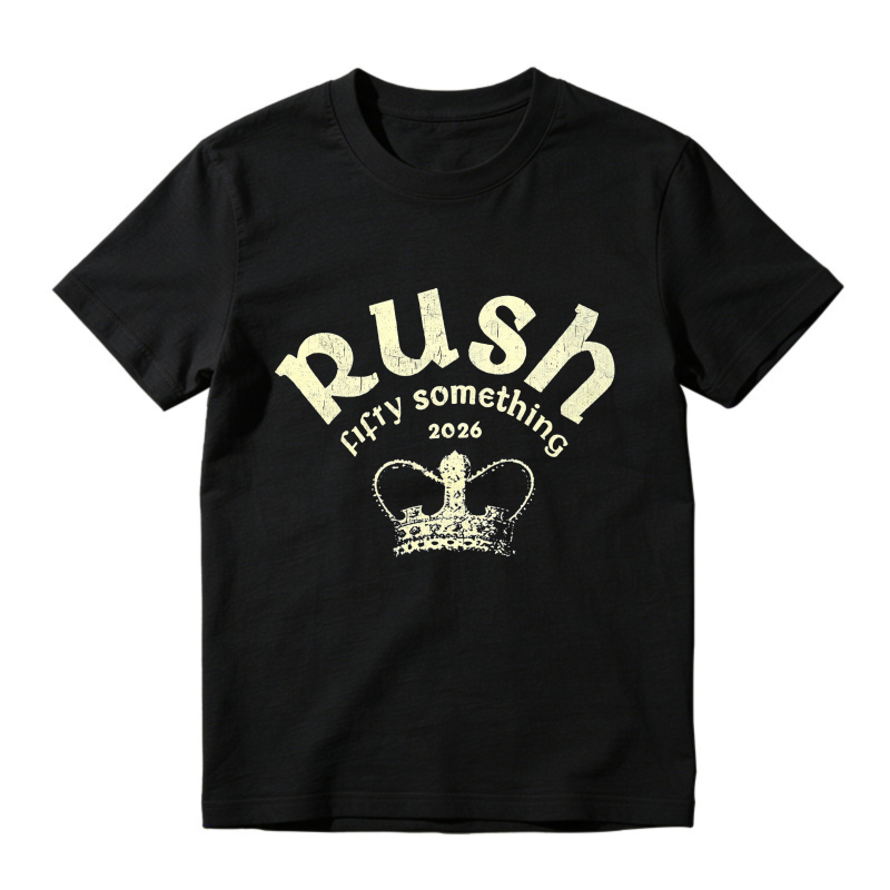 Rush Fifty Something 2026 Crown Graphic T-shirt