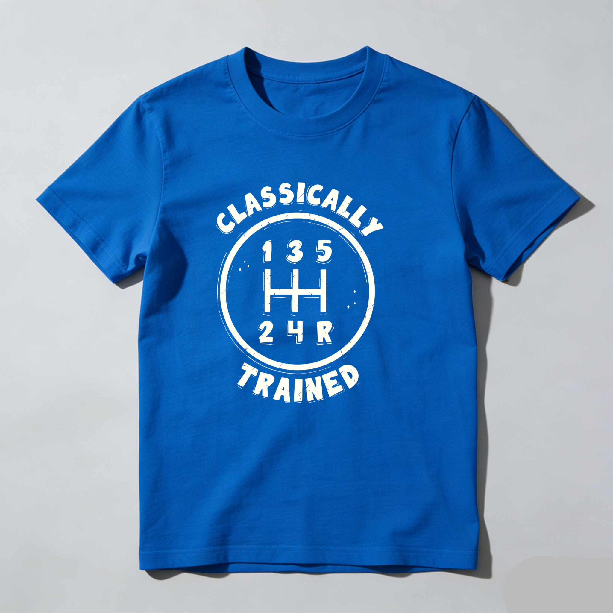 Dorawear™ Classically Trained Gear Shift Pattern T Shirt
