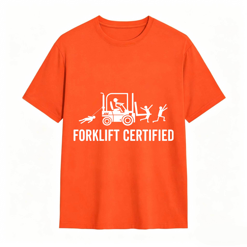 Dorawear™ Forklift Certified Graphic Design Unisex Classic T-shirt